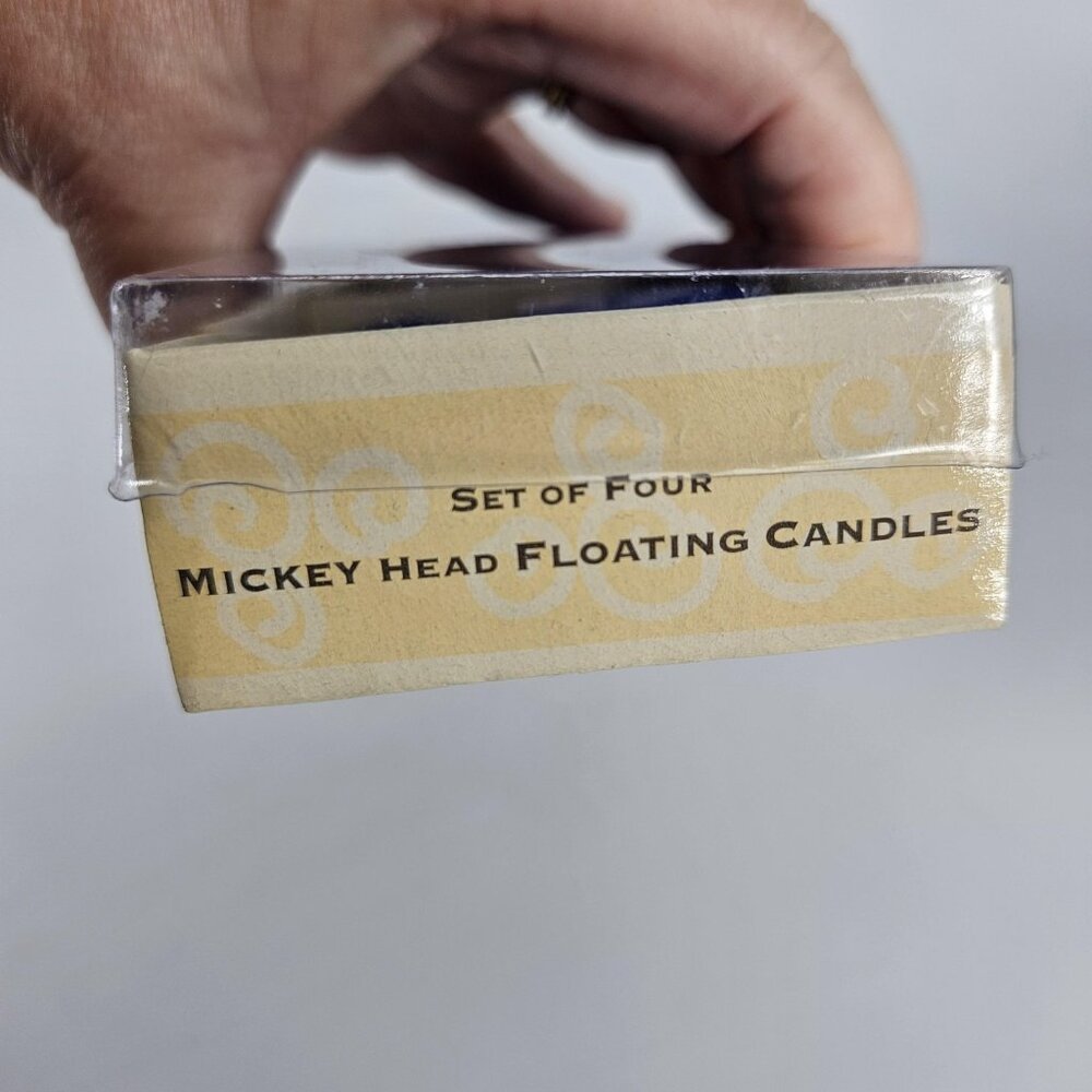 Disney Mickey Mouse Head Floating Candles Set Of 4 Walt Disney World At Home - Picture 10 of 12